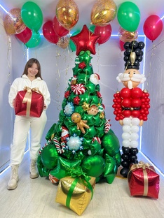 Воздушные шары на Новый год