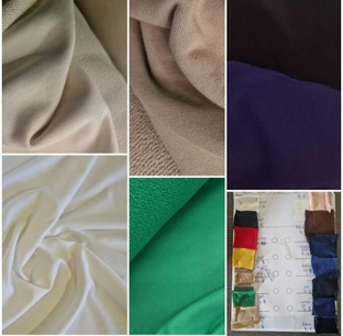 Ткани из Италии. Купить. Трикотаж, футер со стокового склада тканей под Миланом