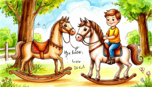 Я люблю свою лошадку 🐎