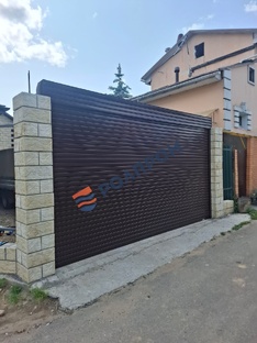 Стальные рулонные ворота ST75