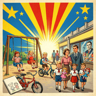 Детство и молодость в СССР