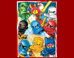 Обзоры на мини-фигурки. И на наборы. В 1 сезоне Ниндзяго восстания дракона