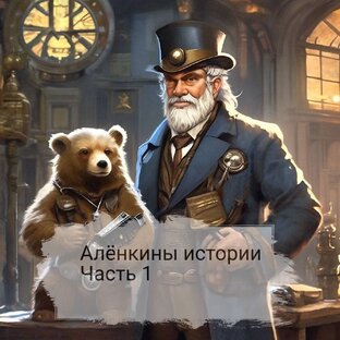 Дед и медведь