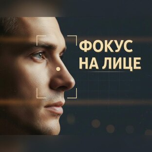 Фокус на лице