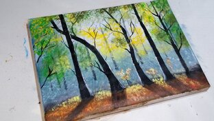 Лесной пейзаж 