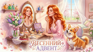 Весенний адвент от Яркой Вышивальщицы 