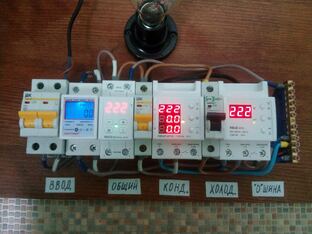 Электрический щит. Компоненты электрического щита.