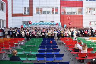 Школа № 45, последний звонок,9 классы, 2024