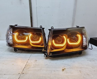 Toyota Land Cruiser 100 фары светодиодные