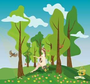 Векторная иллюстрация AS