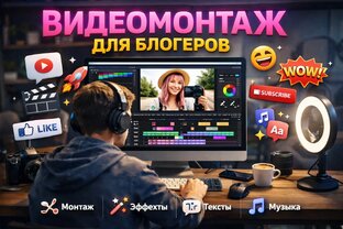 Видеомонтаж для блогеров