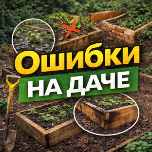 Ошибки на даче