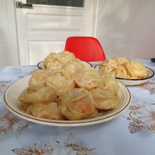 Мантышки и пельмешки 😋