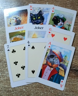 вышивальная игра . Кошачьи истории.