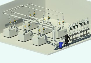 Проекты отопления промки