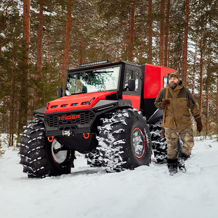 Ролики с вездеходом TINGER TF4