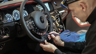 Тотальная оклейка салона в Rolls-Royce Cullinan