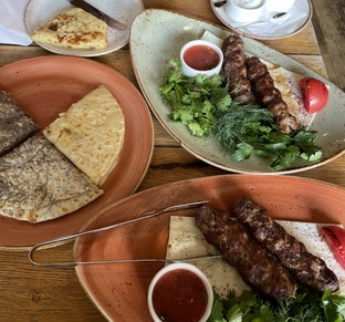 Вкусная еда в путешествиях