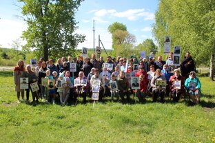 Бессмертный полк в Палатово