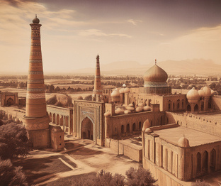 Узбекистан в кадре.