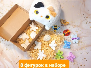 Набор гипсовые фигурки для раскрашивания.