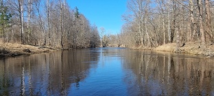 Сплав реки Лжа , Утроя ,Великая апрель2022