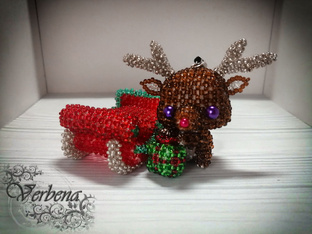 Сувениры и брелоки из бисера