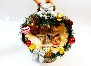 Новогодний и Рождественский , зимний декор.