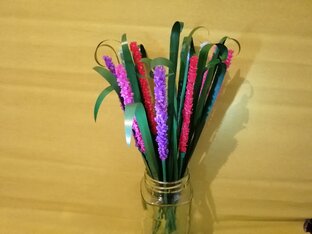 Цветы из подручных средств