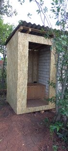 Дачный туалет каркасный своими руками 