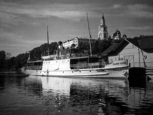 Пароход времени Valamon Luostari