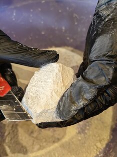 Чистка мел и глина