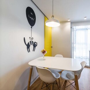Квартира с кошками. 33 кв.м