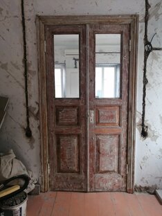 Реставрация советских дверей 
