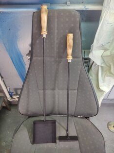 Совок, кочерга для мангала 