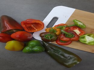 Заготовки продуктов.