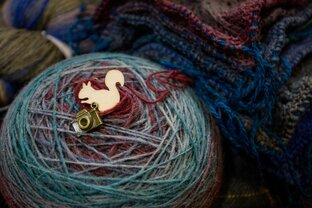 Плед из мотивов