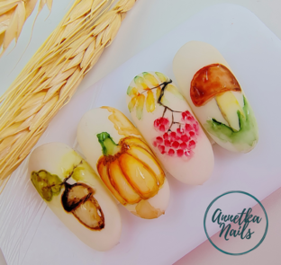 Осенний маникюр