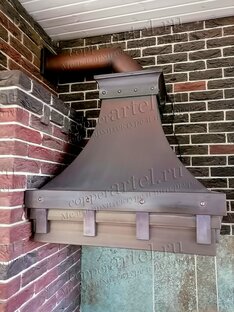 Вентиляция и вытяжки из меди