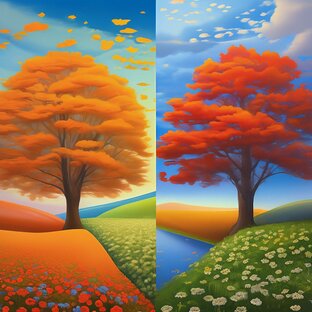 🍁🍂ЧЕТЫРЕ СЕЗОНА🌿