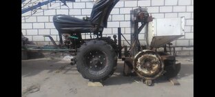 Картофелесажалка для мотоблока!