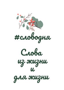 Рубрика #словодня. Жизненный английский