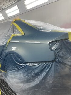 Покраска Ауди.