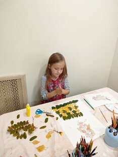 Девочка осень 