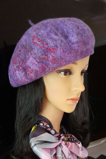 Валяние беретов