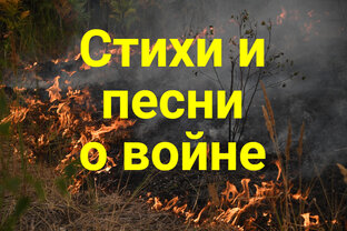 Стихи и песни о войне