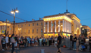   уличные музыканты. санкт петербург