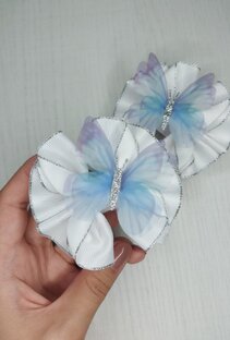 Школьные резиночки канзаши 