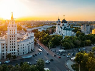 Дивный город Воронеж
