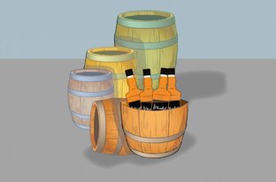 Крепкие напитки и пиво